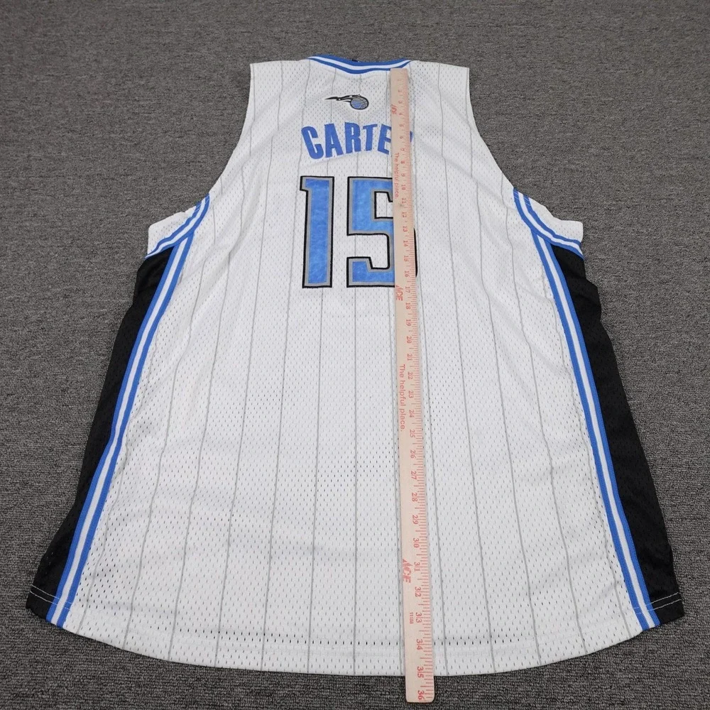 Orlando Magic Jersey Mens XL White NBA Basketball Adidas Vince‎ Carter 15